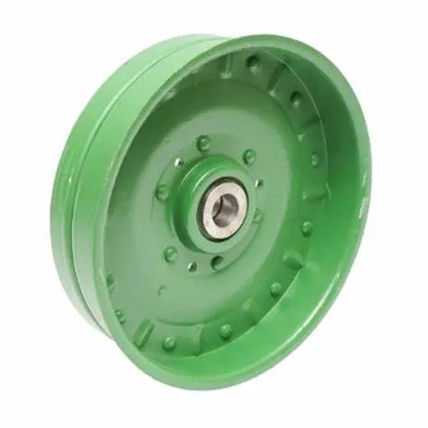 Flat Pulley (Straw-Chopper Idler) Fits JD | Aftermarket AH221938. Discount Combine Parts
