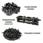 Clean Grain Elevator Chain Fits JD | Aftermarket AXE72667.