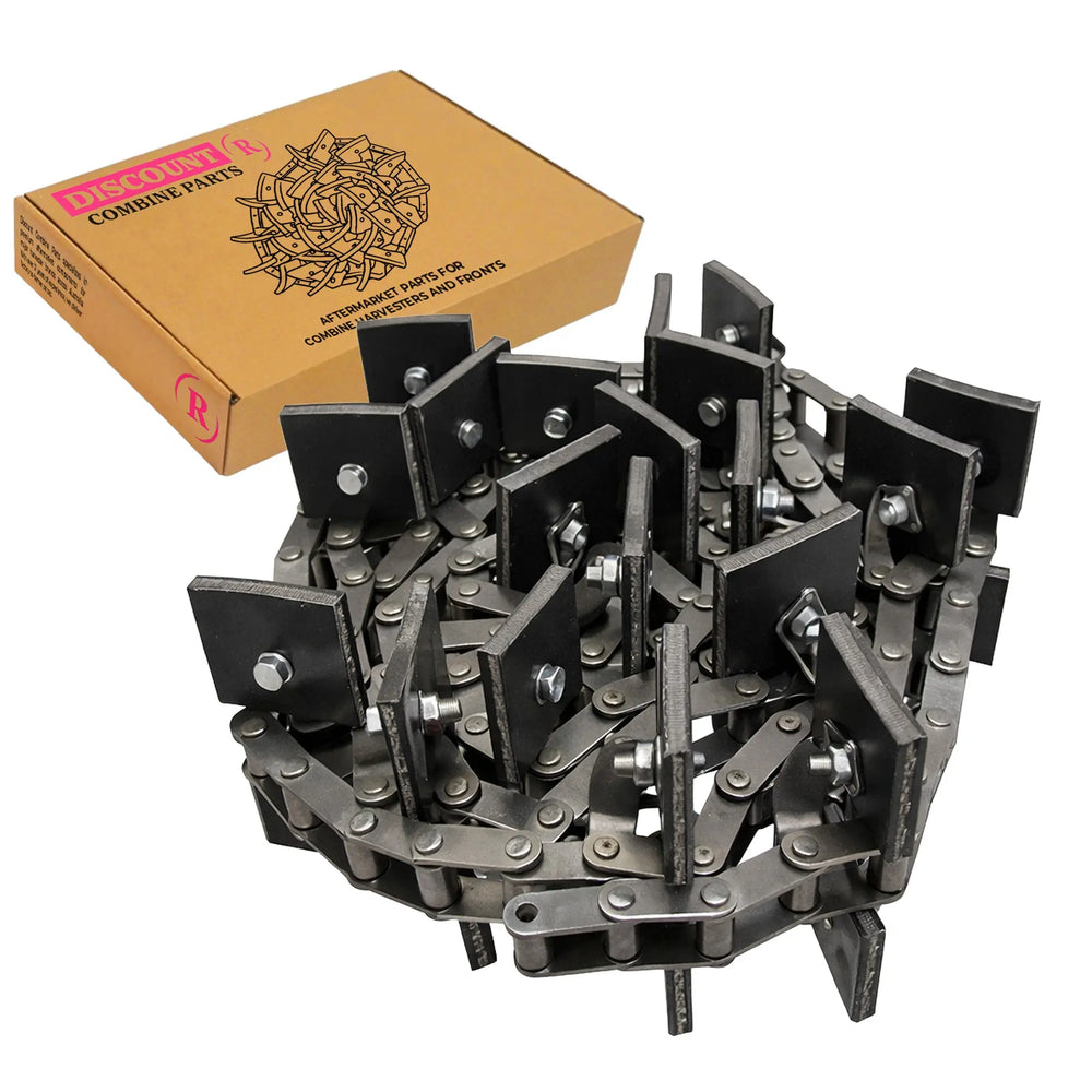 Clean Grain Elevator Chain | John Deere Header | AXE72667 Discount Combine Parts