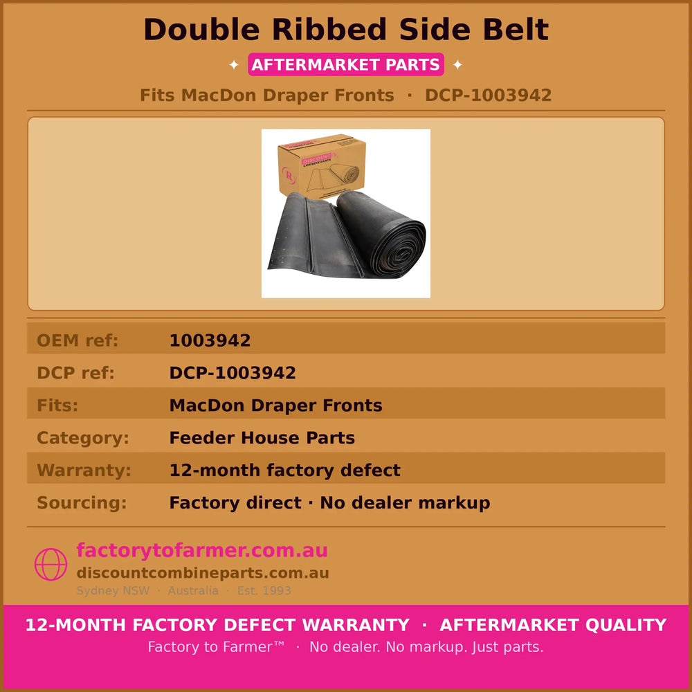 MACDON Front Side Belt-MFSB DUTP