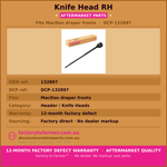 Macdon FD Front Knife Head -132897 (RH)
