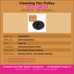 Case Header Outer Cleaning Fan Pulley- 1541553C2