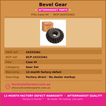 Bevel Gear Fits CIH | Heavy-Duty 243333A1 Aftermarket.