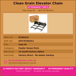 Case Header Clean Grain Elevator Chain-87281911