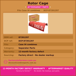 Case Header Rotor Cage-87391297