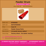 Case Header Feeder House Drum-87640483