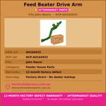 John Deere Header Beater Drive Arm-AH164925