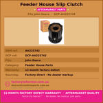 John Deere Header Feeder House Slip Clutch-AH225742