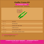 John Deere  Header Chaffer Frame kit-KXE10355