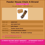 John Deere Header Feeder Chain-AXE27247