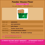 John Deere Header Feeder House Floor-AXE29353