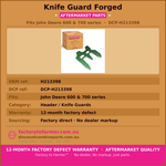 John Deere 600 Series Front Knife Guard-H213398 (FORGED)