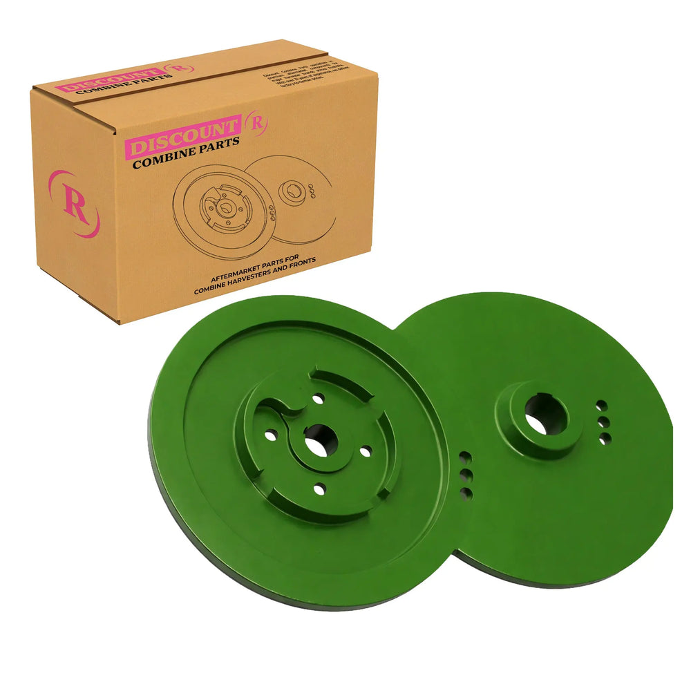 Half Sheave Outer Fan Drive Fits JD | Aftermarket AXE14339. Discount Combine Parts