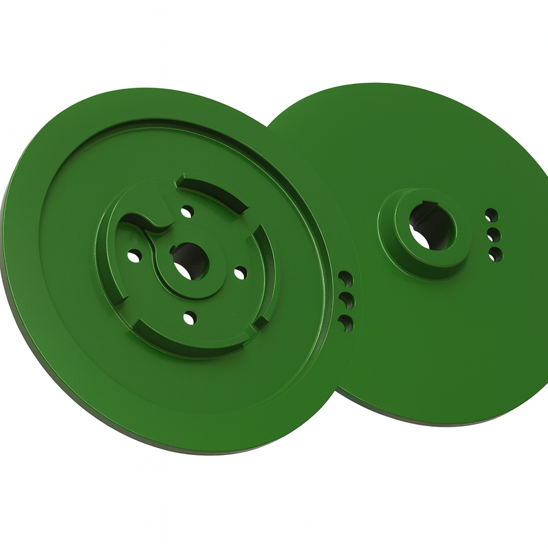 Half Sheave Outer Fan Drive Fits JD | Aftermarket AXE14339.